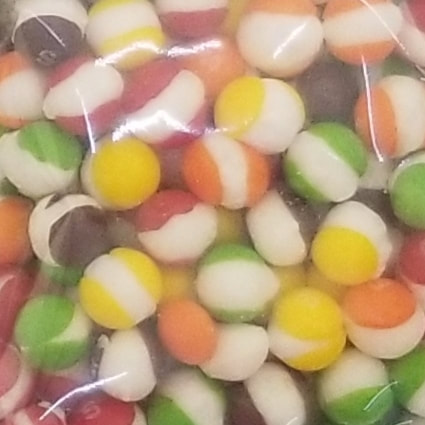 fruit clouds freeze dried skittles(TM)