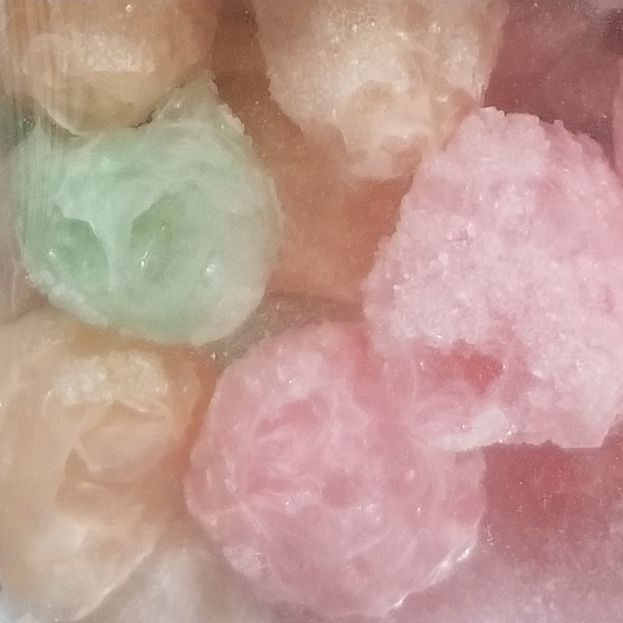 worm holes freeze dried sour neon gummy worms